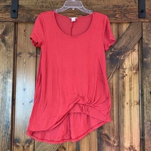 NWOT Caslon asymmetrical hem top